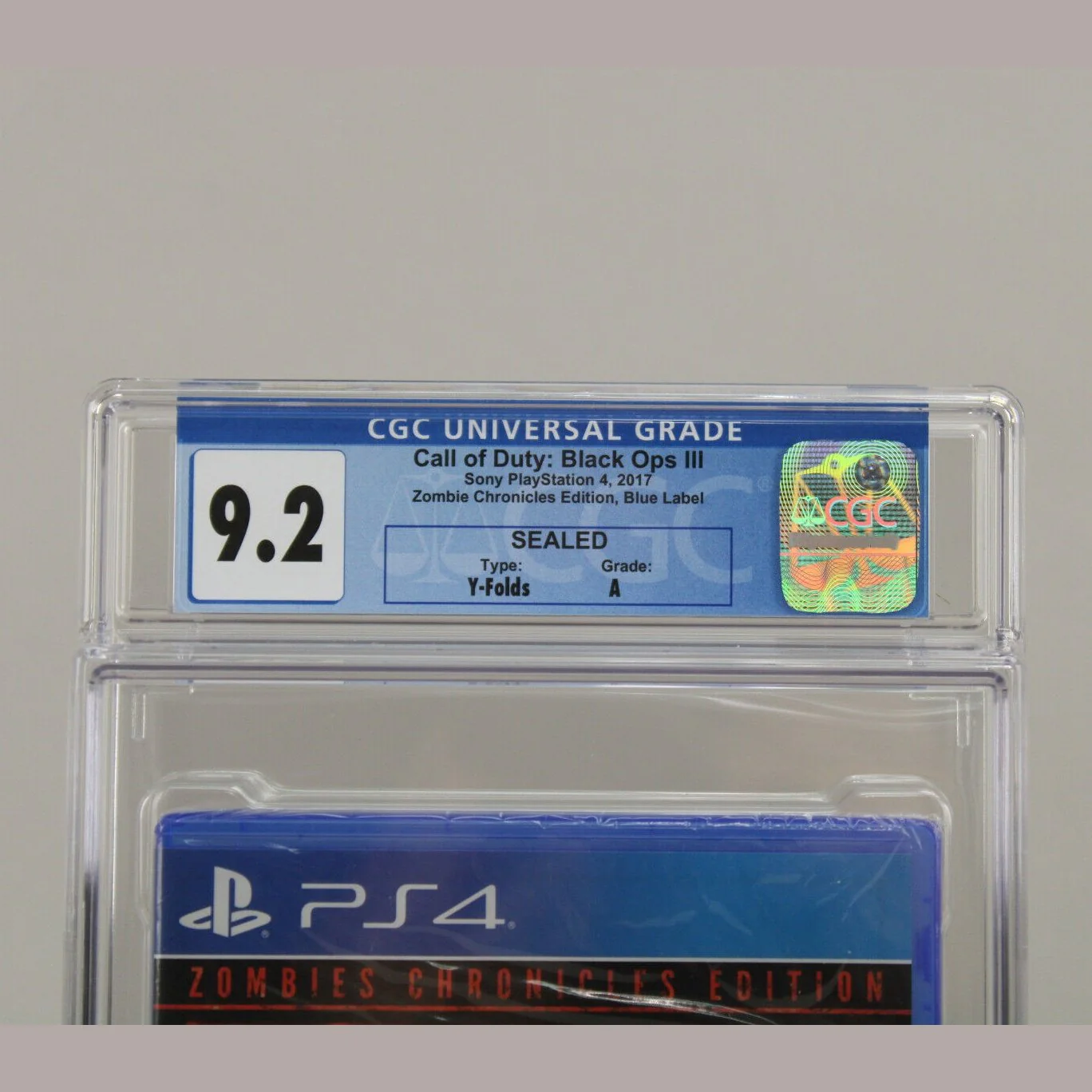 Call of Duty: Black Ops III 3 Sony PlayStation 4 PS4 New Sealed CGC Graded 9.2 A - Image 2