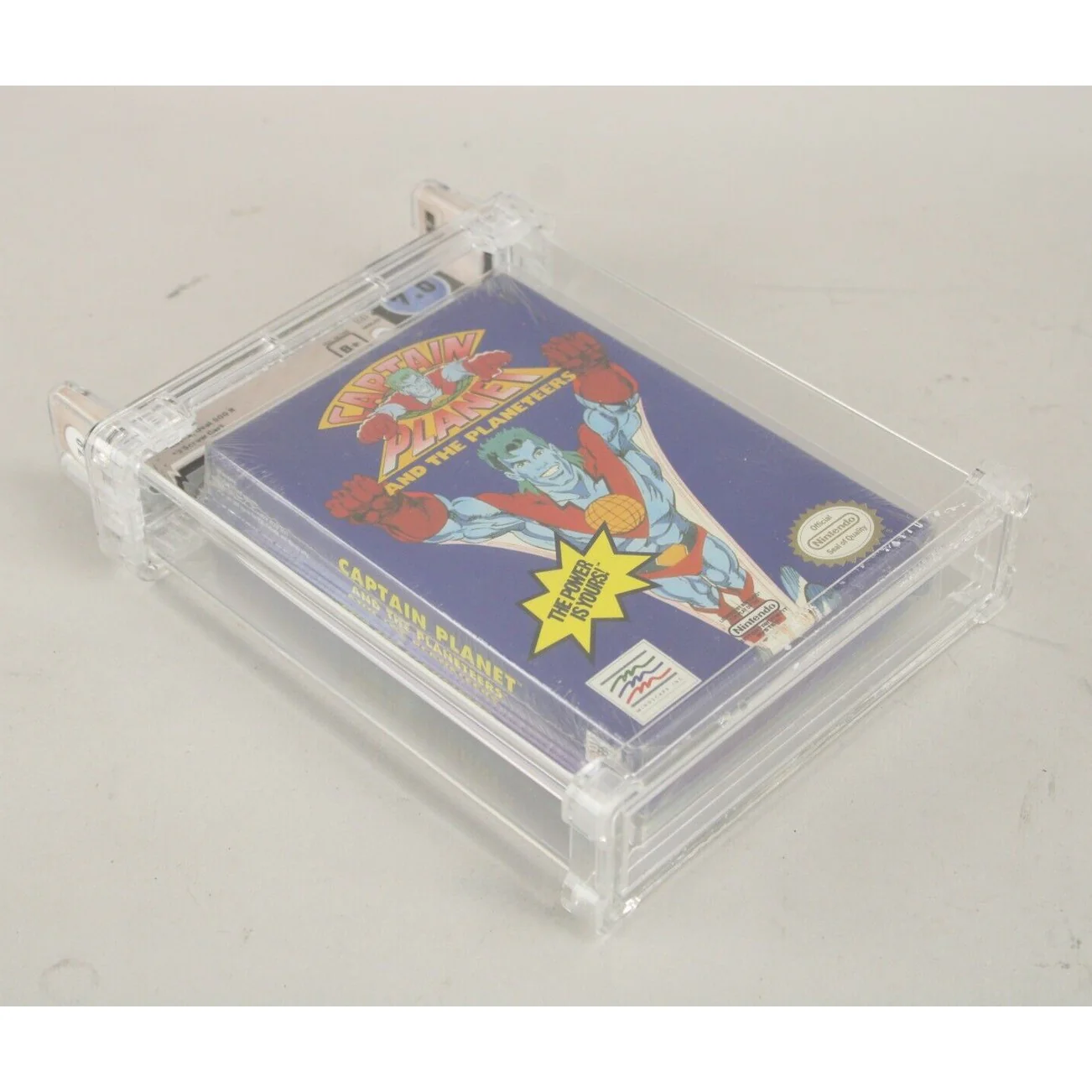 Captain Planet and the Planeteers NES Brand New Sealed H-Seam Wata Graded 7.0 B+ - Image 5
