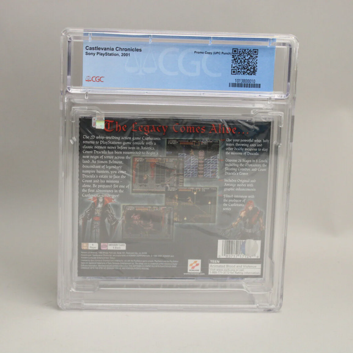 Castlevania Chronicles Sony PlayStation PS1 PSX New Sealed CGC 9.8 A+ Perfect! - Image 3