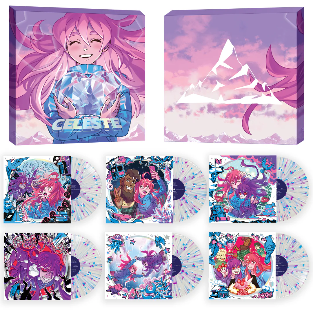 Celeste Complete Sound Collection - Vinyl Record Box Set (6xLP, Splatter) - Image 2