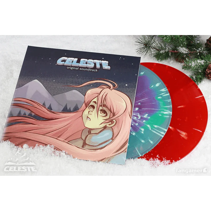 Celeste Original Soundtrack by Lena Raine - Vinyl Record Set (2xLP, Blue & Red, OST) - Image 5