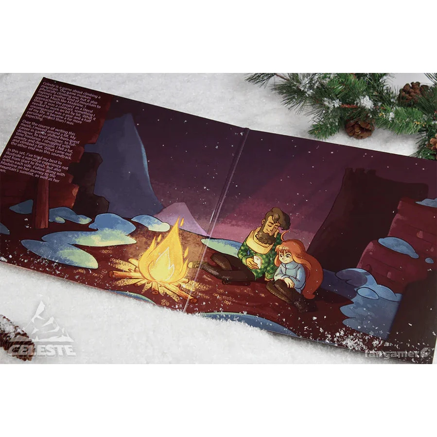 Celeste Original Soundtrack by Lena Raine - Vinyl Record Set (2xLP, Blue & Red, OST) - Image 6