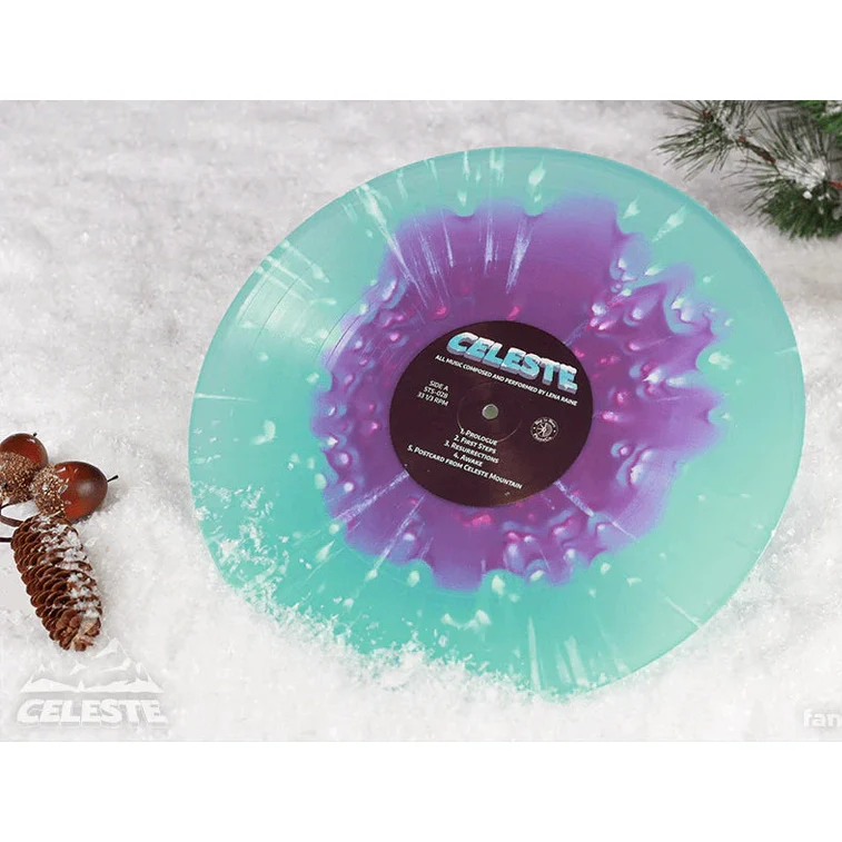 Celeste Original Soundtrack by Lena Raine - Vinyl Record Set (2xLP, Blue & Red, OST) - Image 8