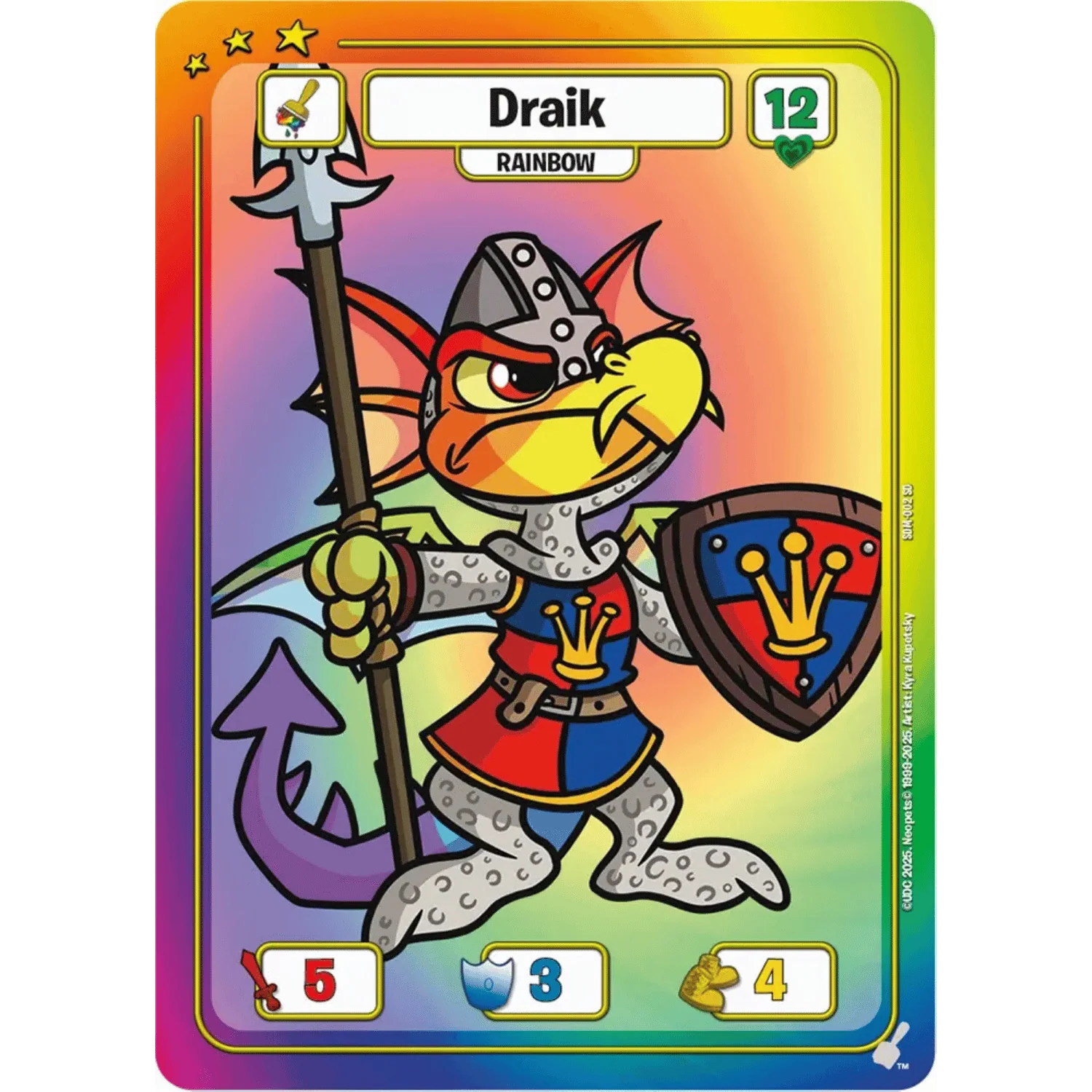 Neopets Battledome TCG Champions of Meridell Starter Deck - Upper Deck - Image 3