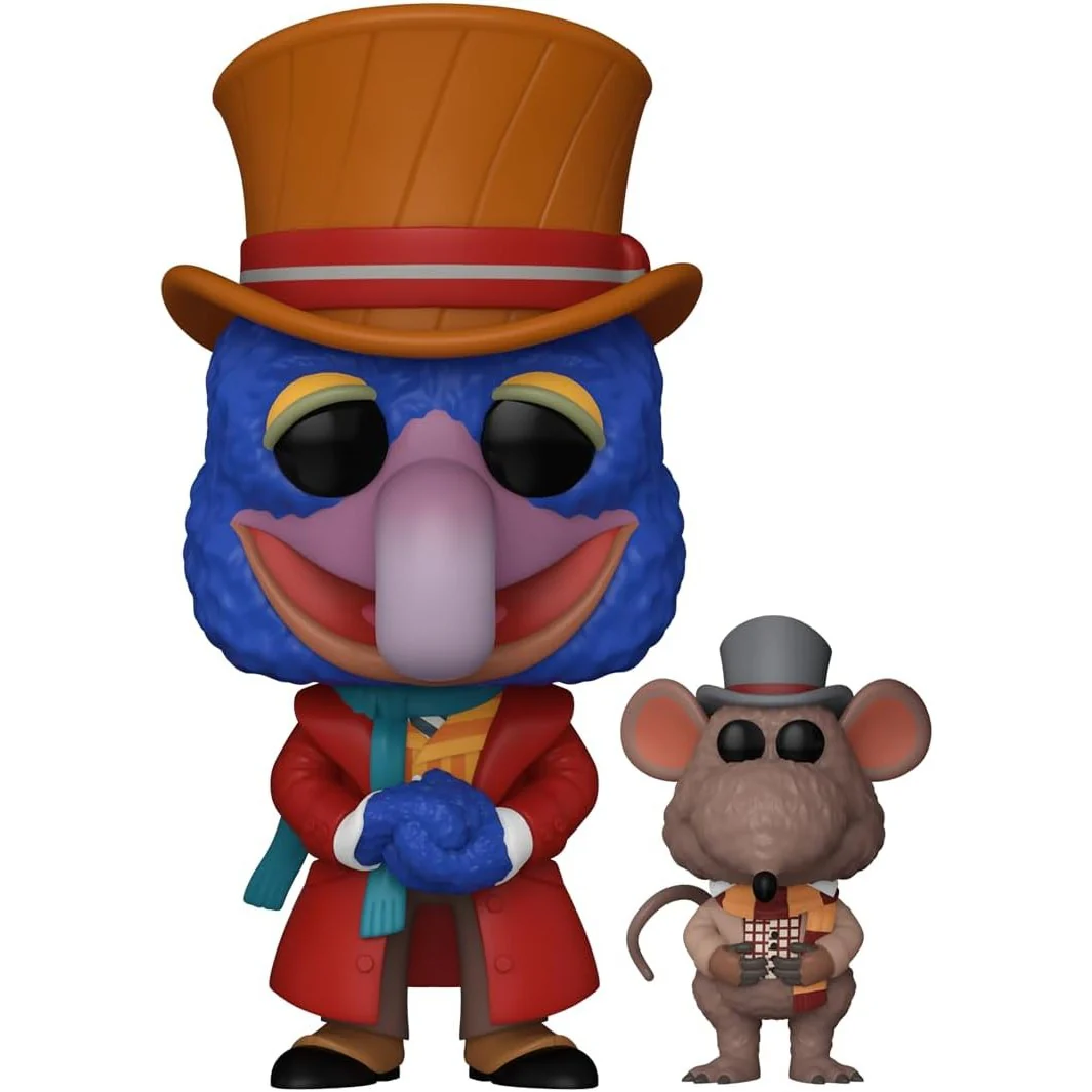 The Muppet Christmas Carol Gonzo as Charles Dickens with Rizzo Funko Pop! #1456 - Image 2