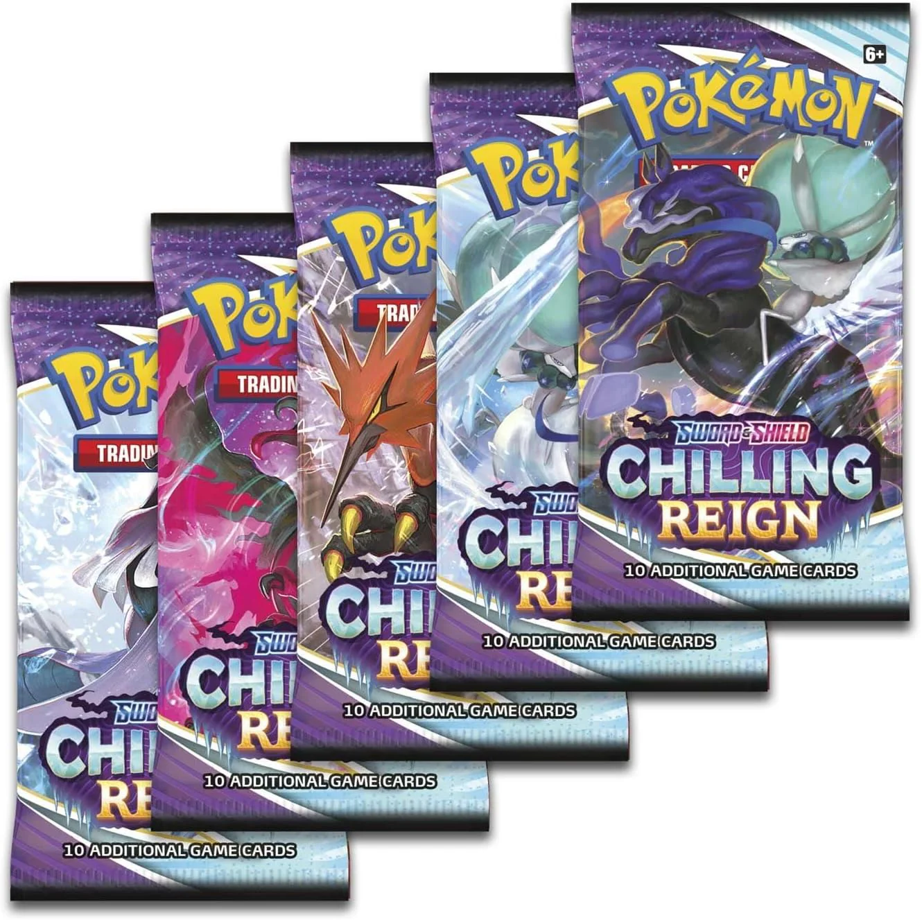 Pokemon TCG Sword & Shield Chilling Reign Build and Battle Box - 23-Card Evolution Pack & 4 Booster Packs - Image 2