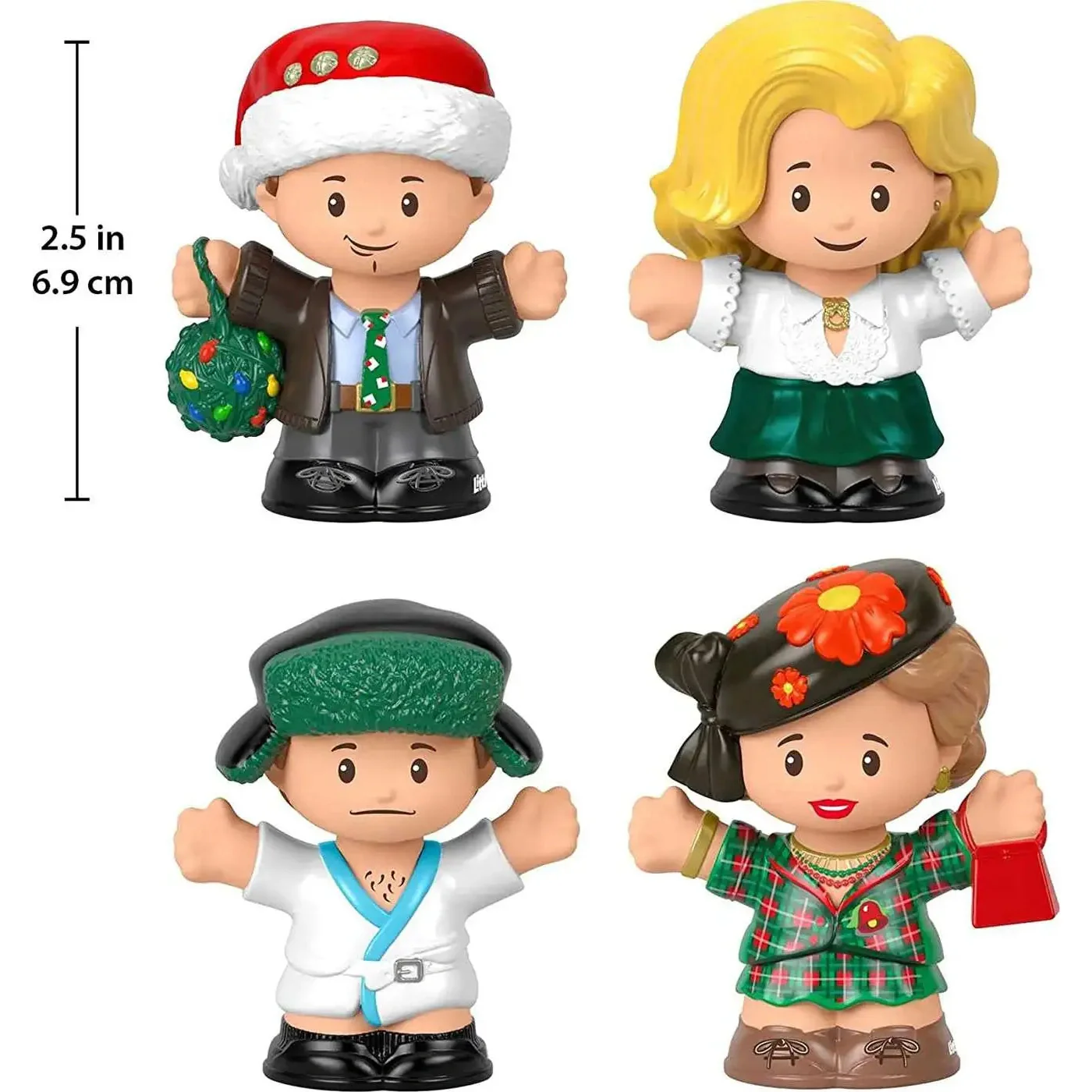 National Lampoon's Christmas Vacation Figure Set (4-Pack) - Fisher Price - (Little People Collector) - Image 2
