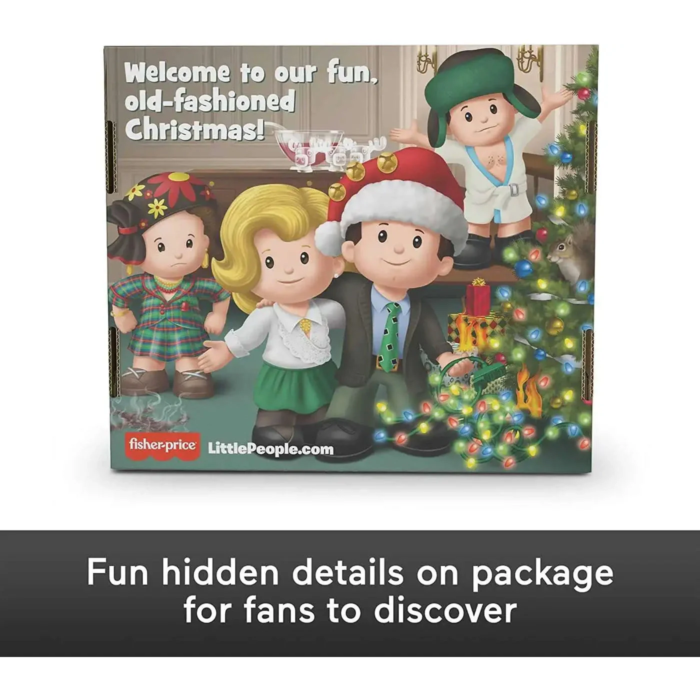 National Lampoon's Christmas Vacation Figure Set (4-Pack) - Fisher Price - (Little People Collector) - Image 3