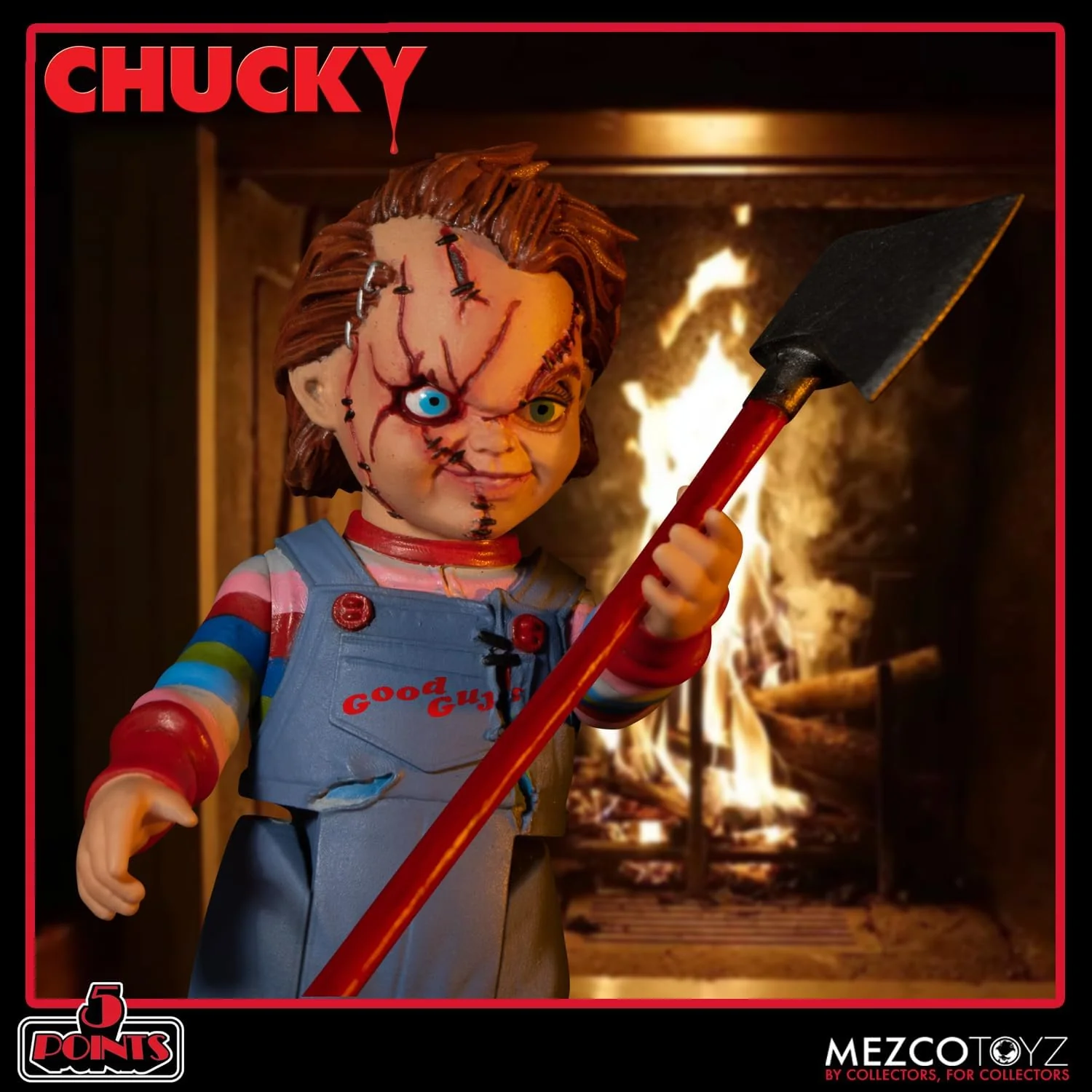 Child's Play Chucky Deluxe Figure Set - Mezco Toyz - 5 Points - Image 8