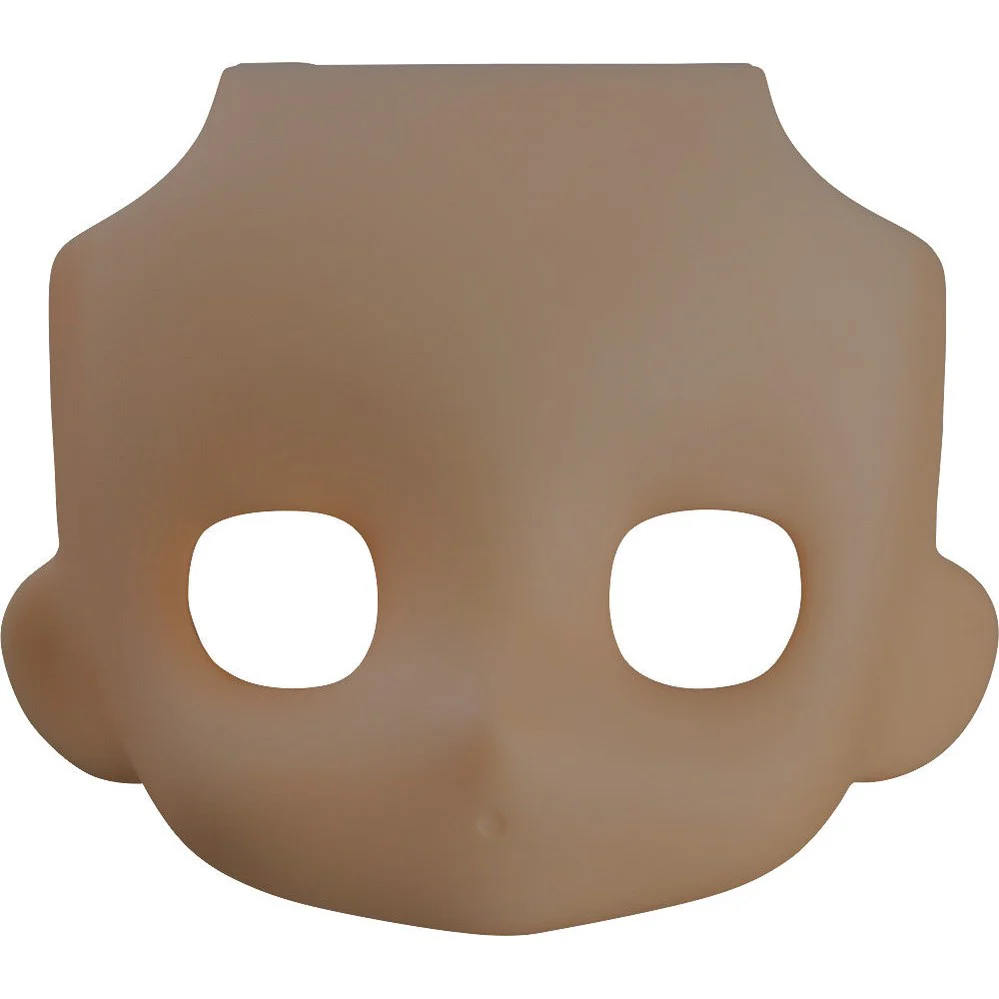 Nendoroid Doll Face Plate - Narrowed Eyes without Makeup (Cinnamon) - Good Smile Company