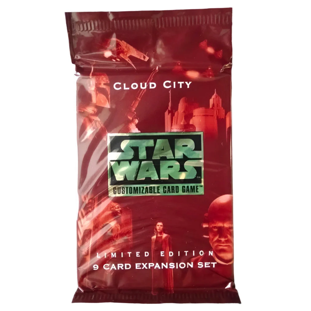 Star Wars CCG Cloud City Booster Pack - 9 Cards, Limited Edition - Decipher