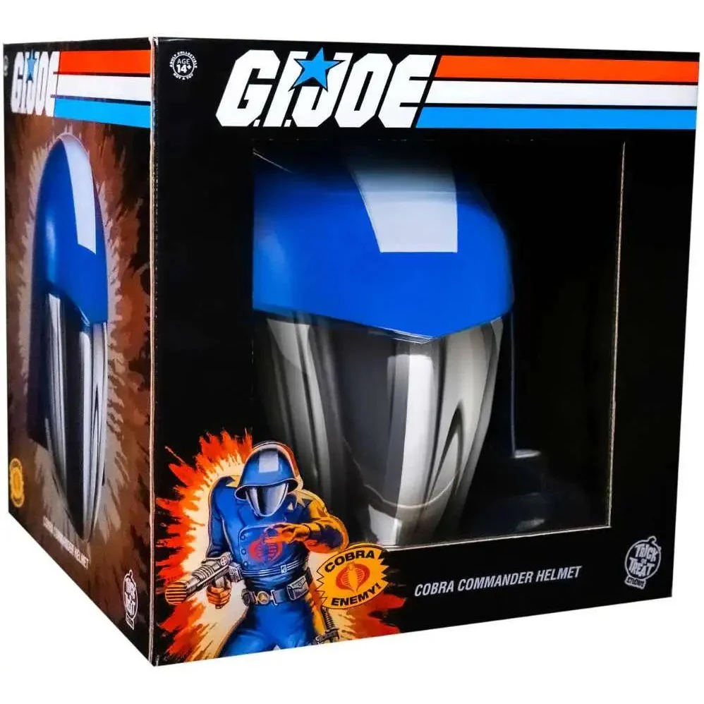 G.I. Joe Cobra Commander 1:1 Scale Wearable Helmet - Trick or Treat Studios - Image 4