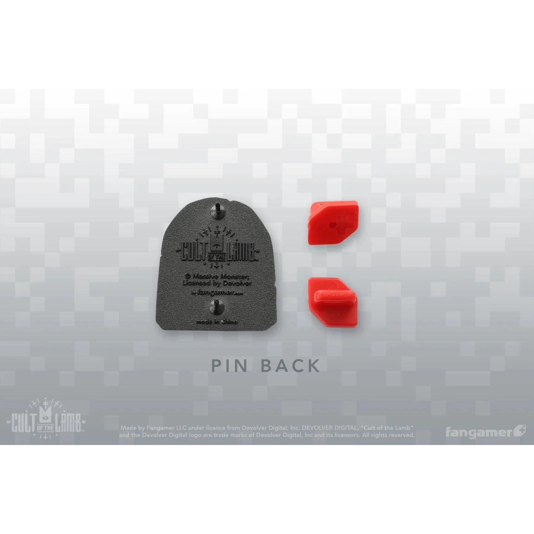 Cult of the Lamb Commandment Stone Pin - Tony Kuchar - Fangamer - Image 5