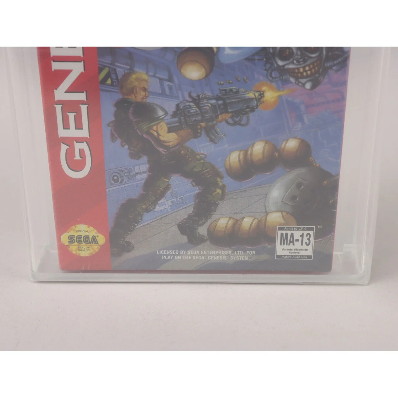 Contra: Hard Corps Sega Genesis 1998 Konami New Factory Sealed VGA Gold 85+ NM+ - Image 3