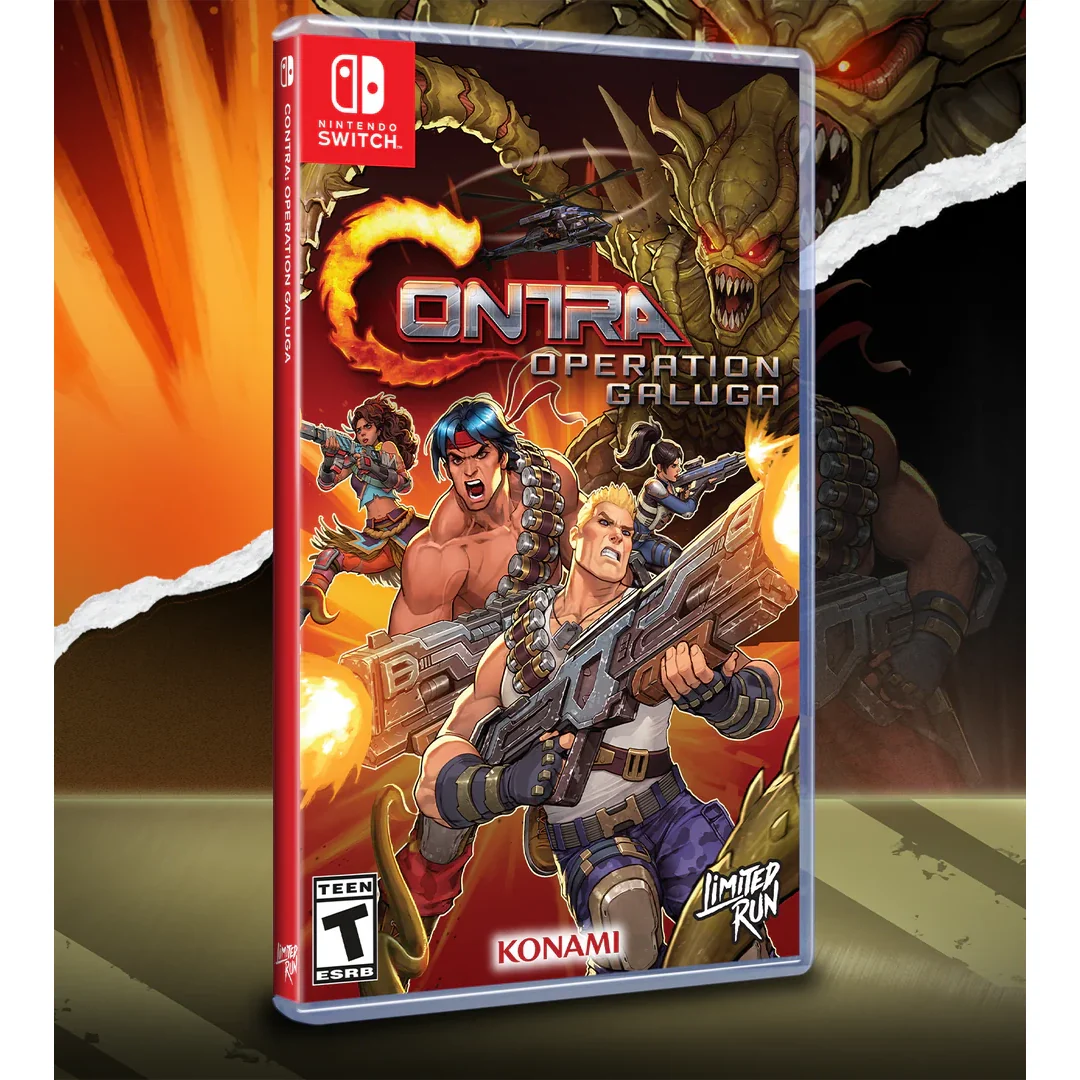 Contra: Operation Galuga - Nintendo Switch - Limited Run Games #230 - Image 2