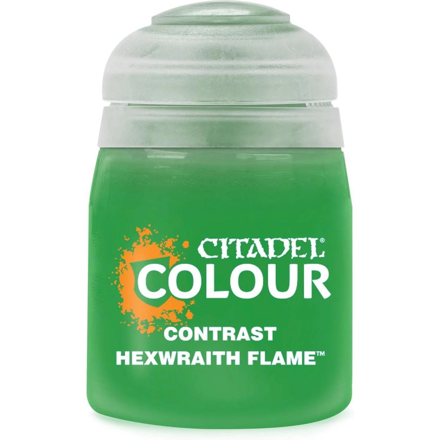 Citadel Colour: Contrast Hexwraith Flame - Warhammer Model Paint, 18ml Pot - Games Workshop
