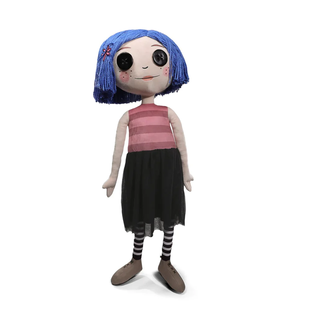 Coraline with Button Eyes 5' Life-Size Plush - Kidrobot - Image 5