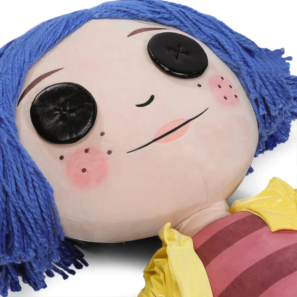 Coraline with Button Eyes 5' Life-Size Plush - Kidrobot - Image 6