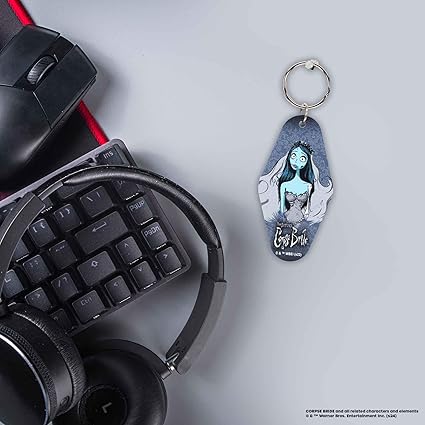 Tim Burton's Corpse Bride Emily Keychain - Open Road Brands - Image 4