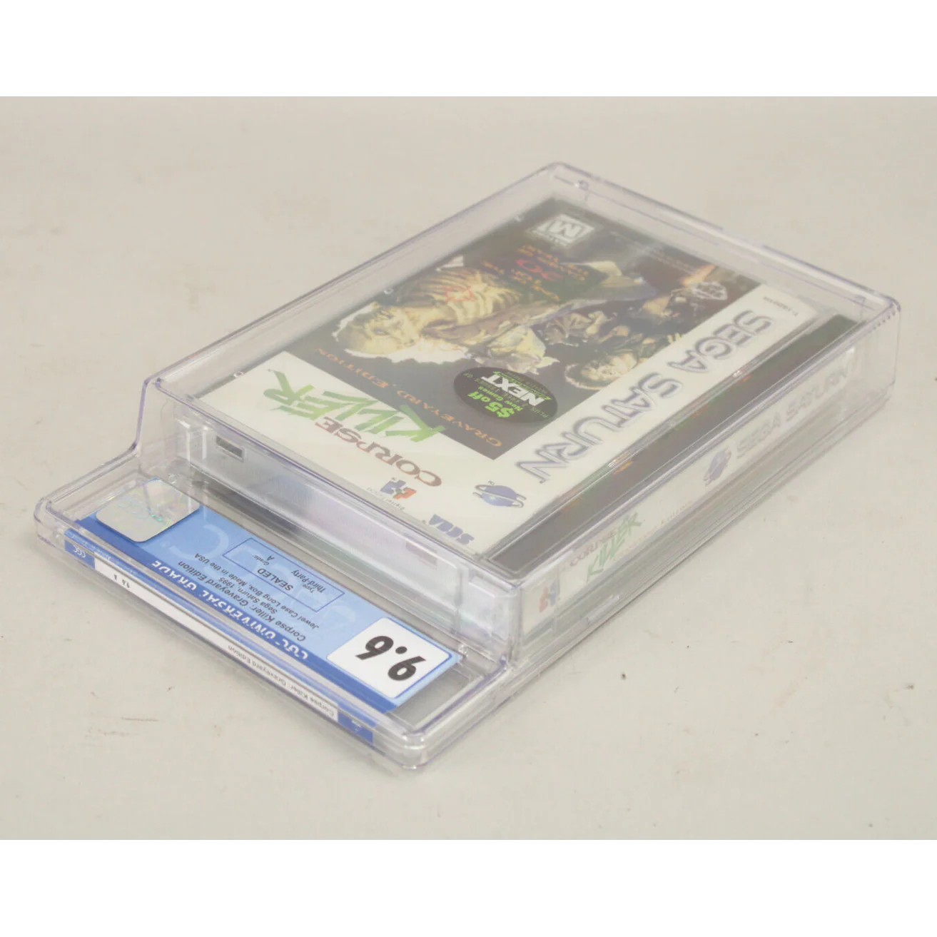Corpse Killer Graveyard Edition Sega Saturn New Sealed CGC Graded 9.6 A VGA Wata - Image 5
