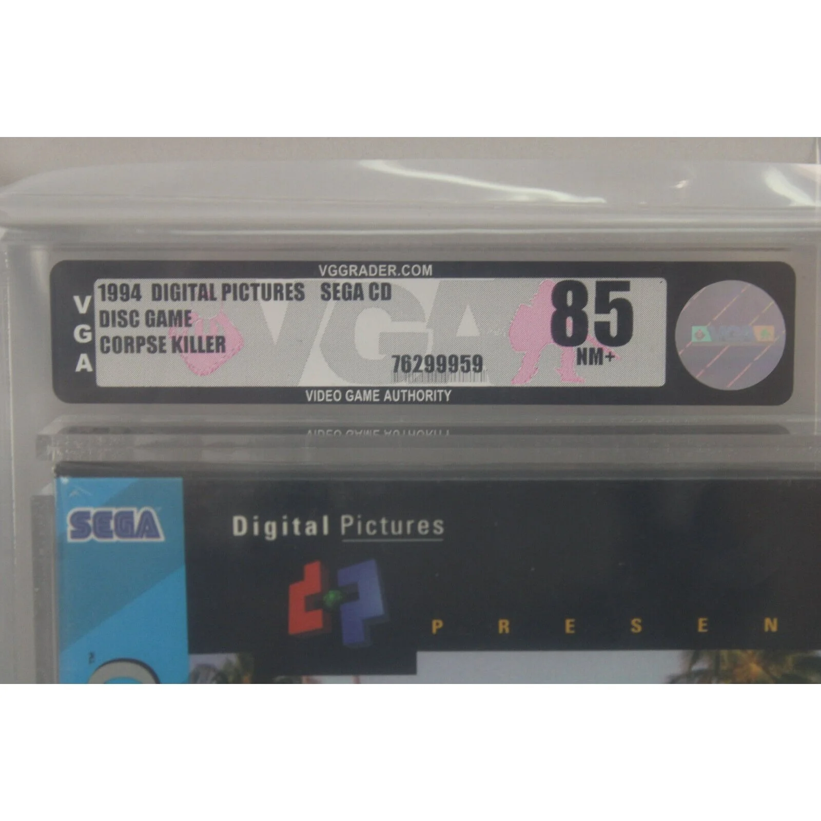 Corpse Killer Sega CD 1994 Digital Pictures New Factory Sealed VGA Graded 85 NM+ - Image 2