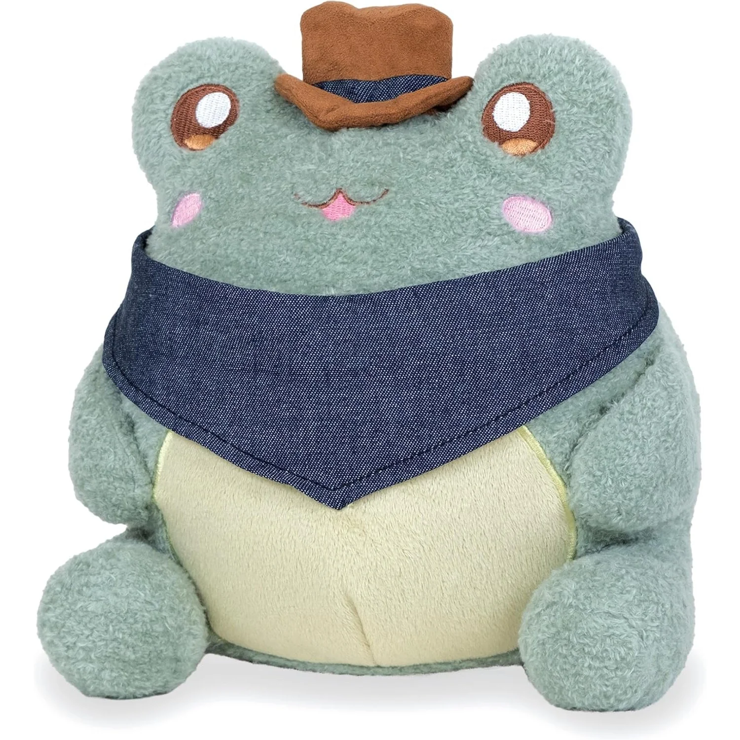 PlushGoals Cowboy Wawa Frog Plush - Cute Stuffed Animal - Cuddle Barn - Image 5
