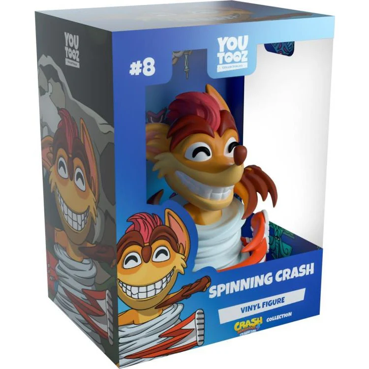 Crash Bandicoot 4: It's About Time Spinning Crash Vinyl Figure - Youtooz #8 - Image 5