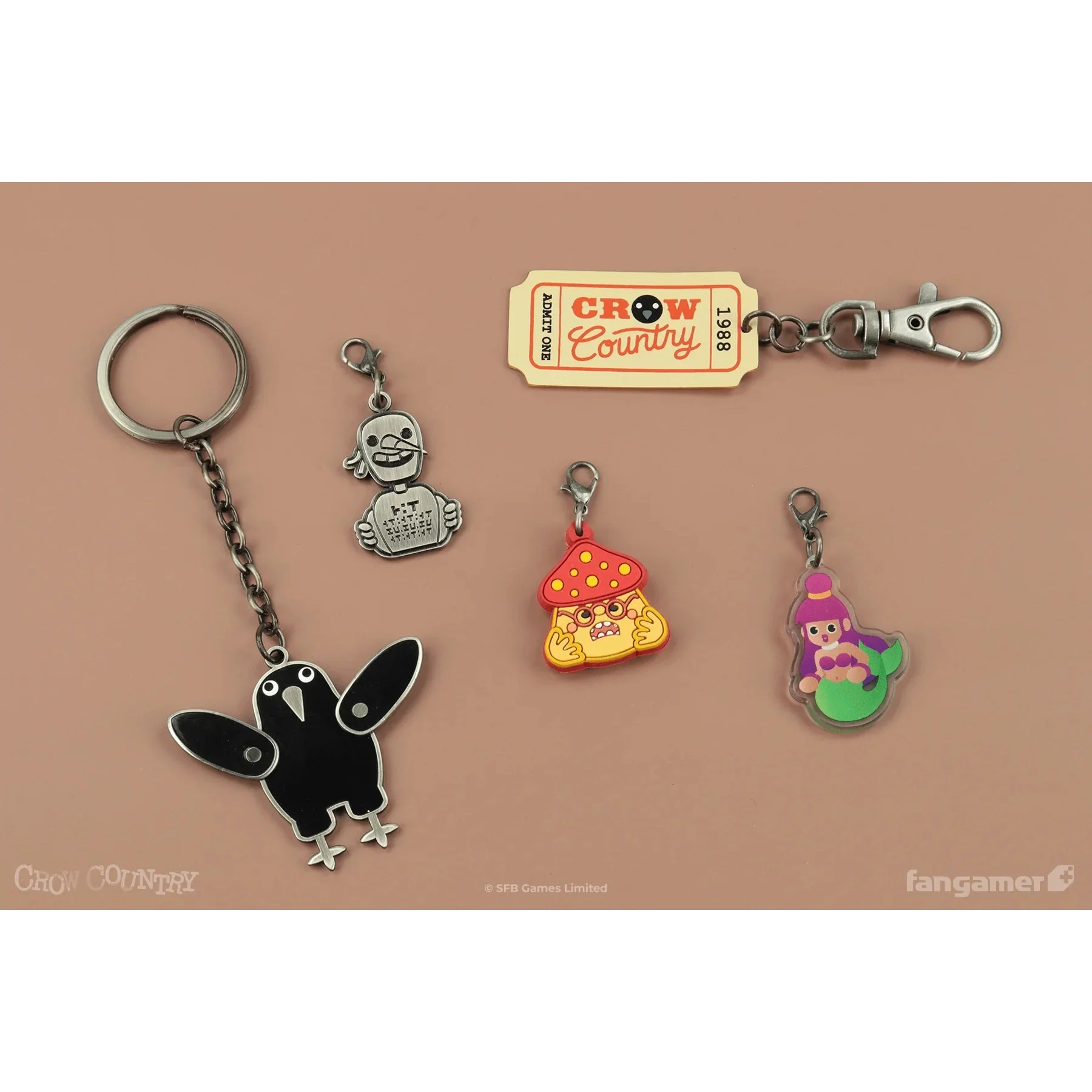 Crow Country Park Keychain - Fangamer - Image 5