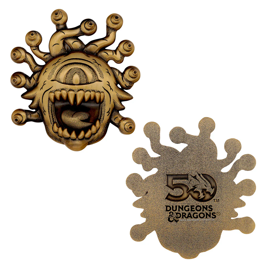 Dungeons & Dragons 50th Anniversary Beholder Twin Medallion Set - Fanattik - Numbered Limited Edition - Image 13