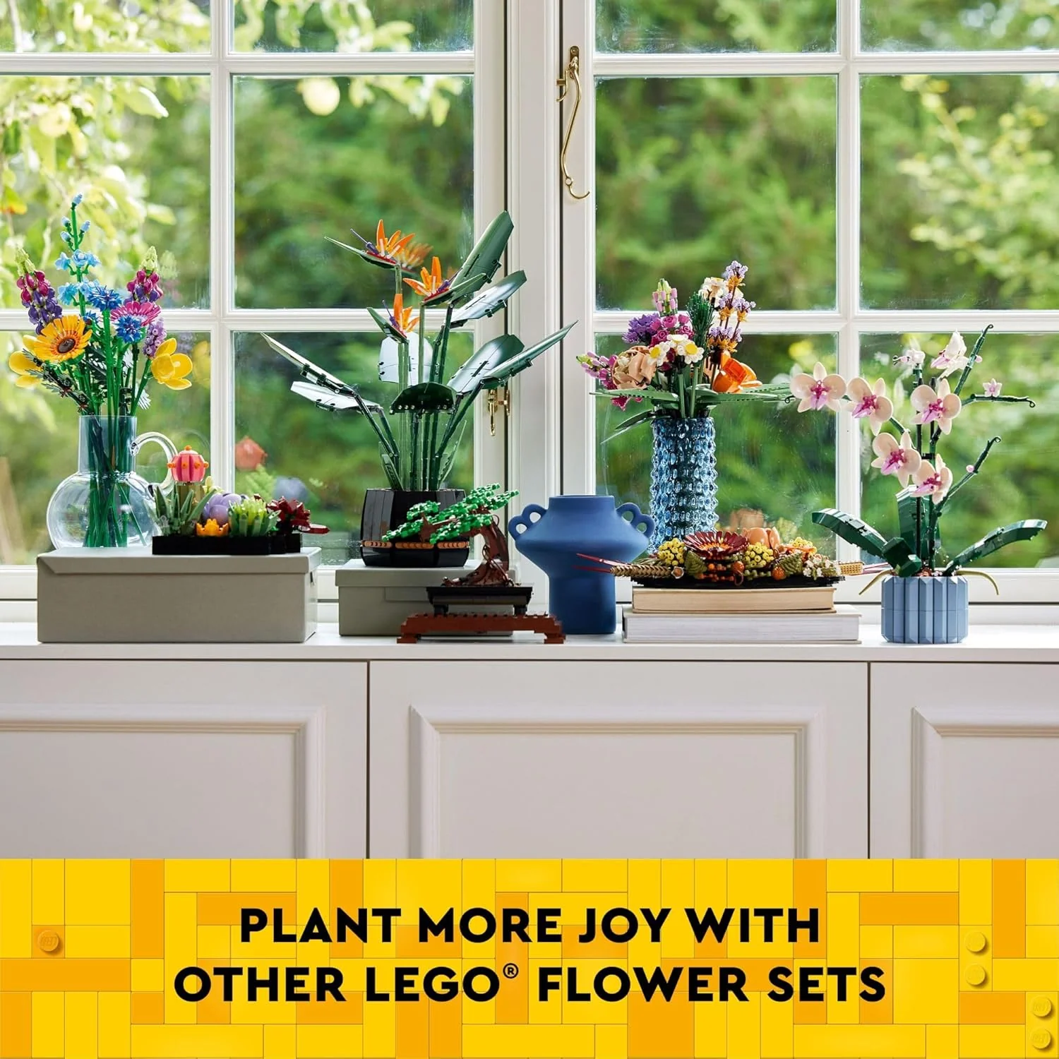 LEGO Daffodils Flower Building Toy - 216 Pieces, Ages 8+ - LEGO #40747 - Image 6