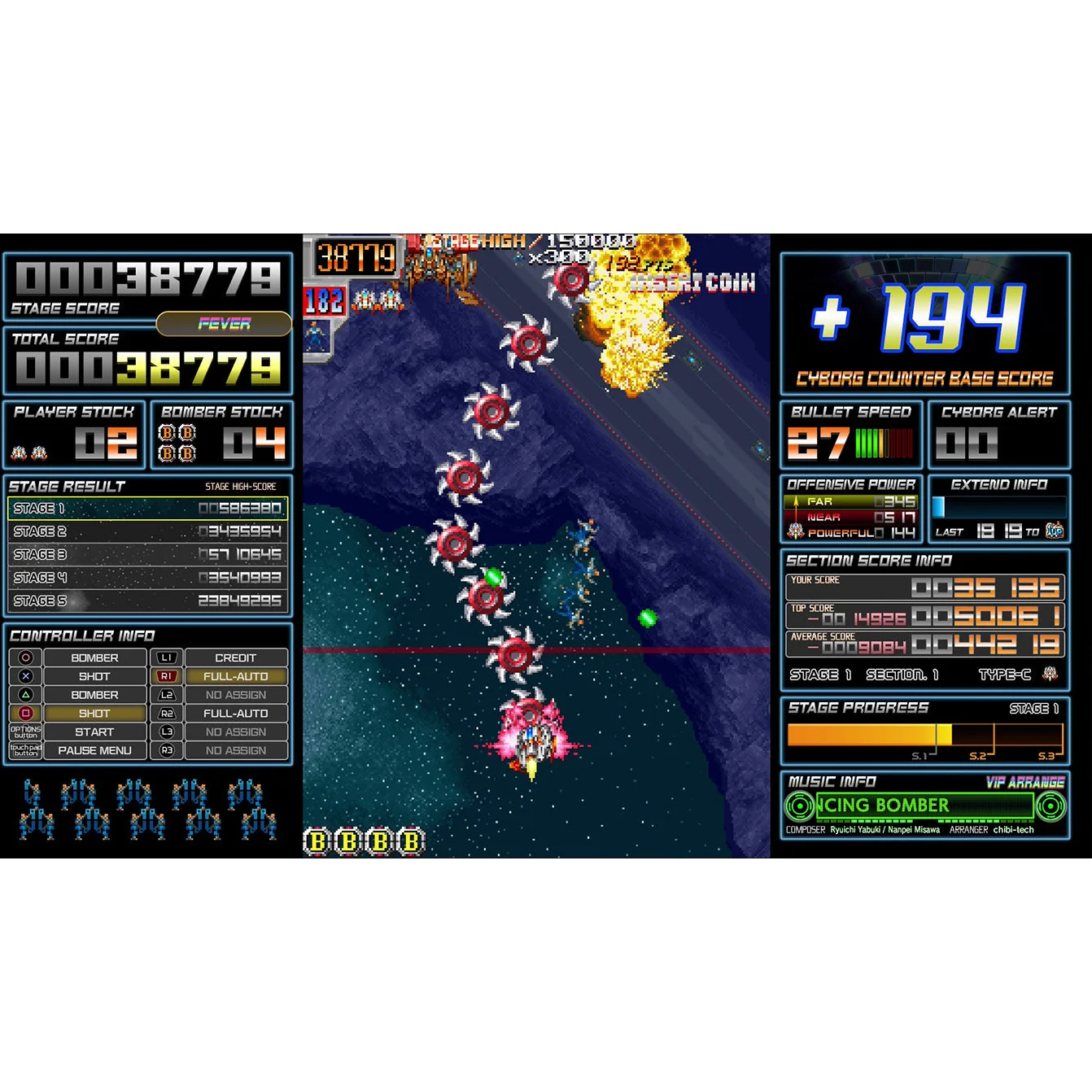 Dangun Feveron - PlayStation 4 - Image 5
