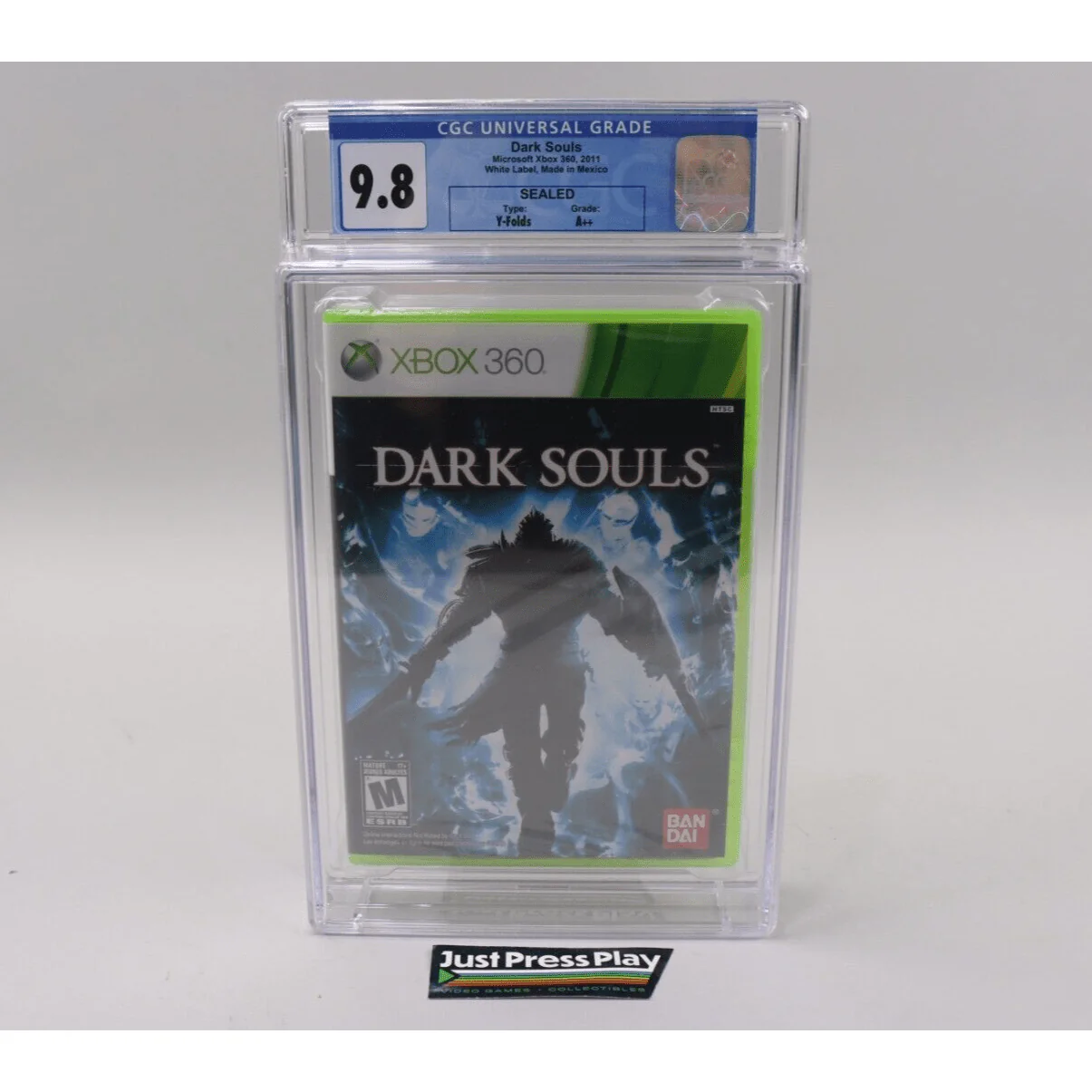 Dark Souls Microsoft Xbox 360 FromSoftware New Sealed CGC 9.8 A++ Perfect Grade!