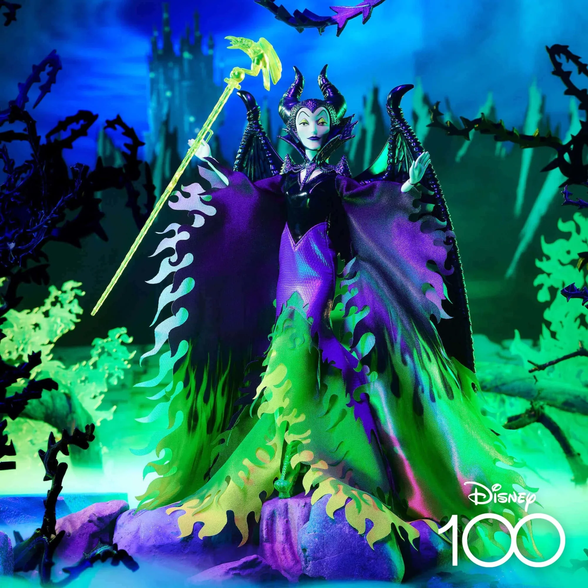 Sleeping Beauty Maleficent Doll - Mattel - Disney Collector Darkness Descends Series - Image 2
