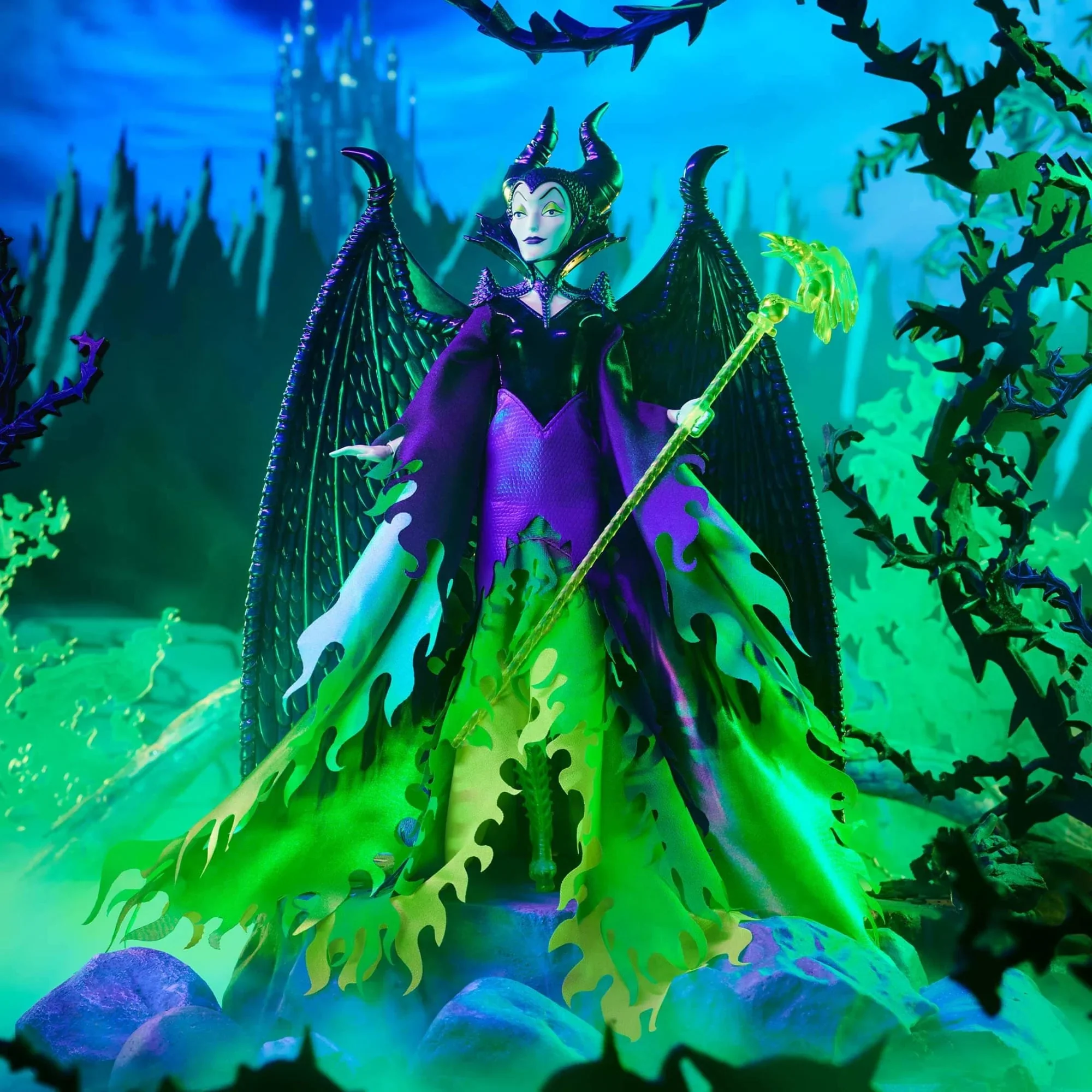 Sleeping Beauty Maleficent Doll - Mattel - Disney Collector Darkness Descends Series - Image 3