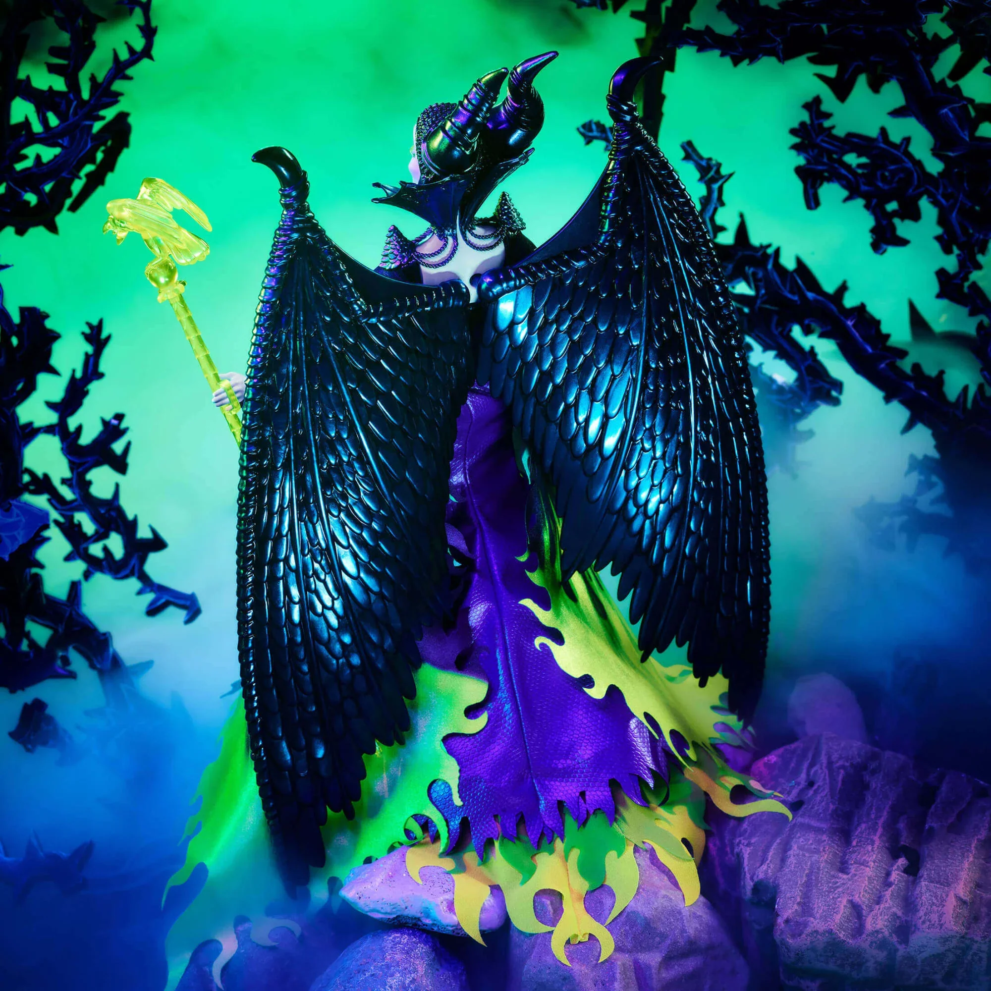 Sleeping Beauty Maleficent Doll - Mattel - Disney Collector Darkness Descends Series - Image 5