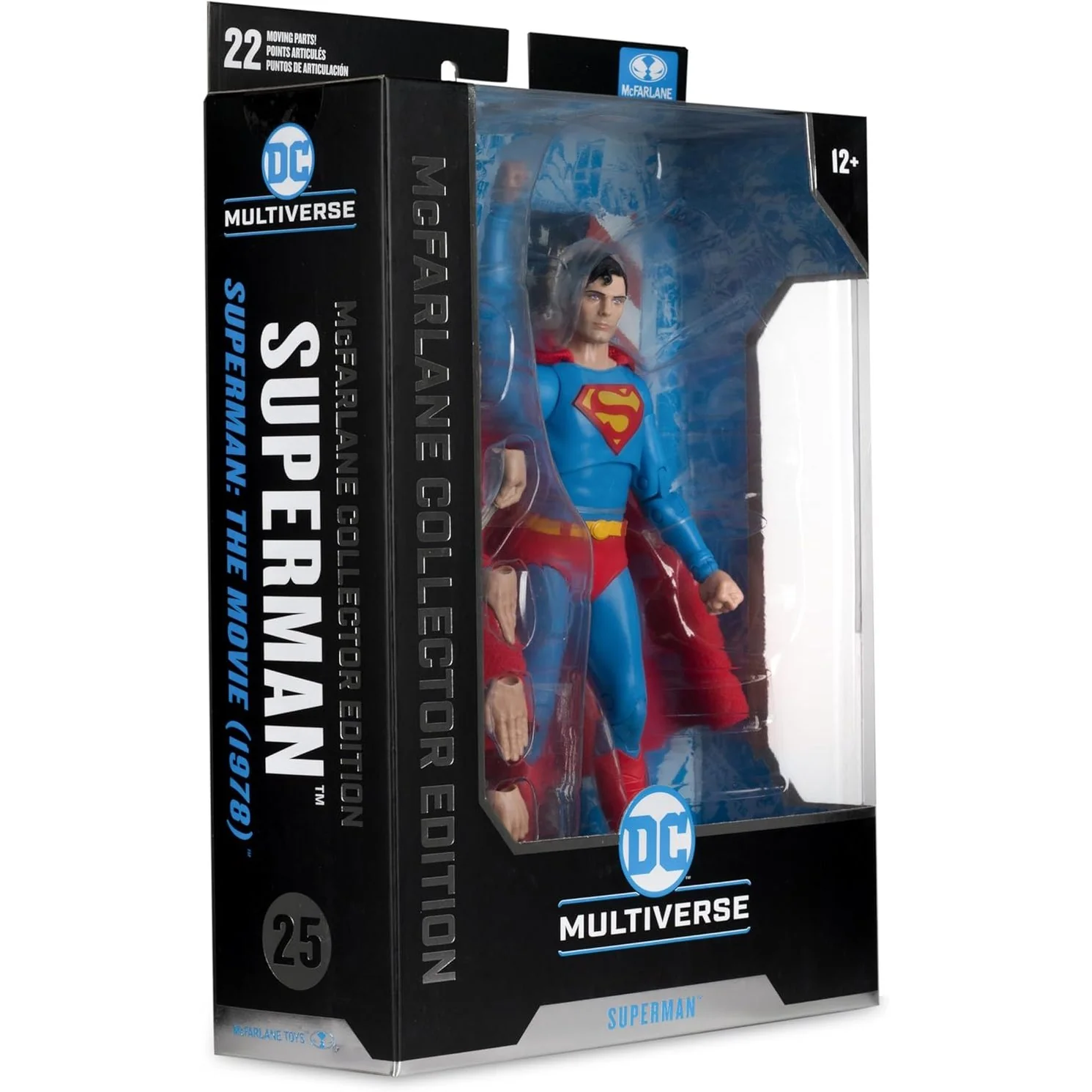 Superman: The Movie (1978) Superman Collector's Edition Action Figure - McFarlane Toys - DC Multiverse (Wave 8) - Image 10