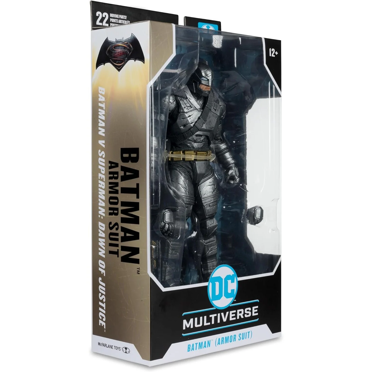 Batman v Superman: Dawn of Justice Batman (Armored Suit) Action Figure - McFarlane Toys - DC Multiverse - Image 8