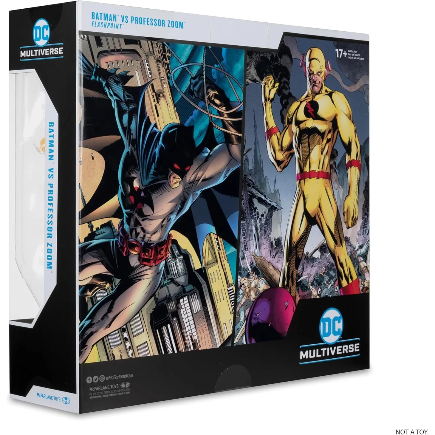 Flashpoint Batman (Thomas Wayne) vs. Professor Zoom Action Figure 2-Pack - McFarlane Toys - DC Multiverse - Image 10