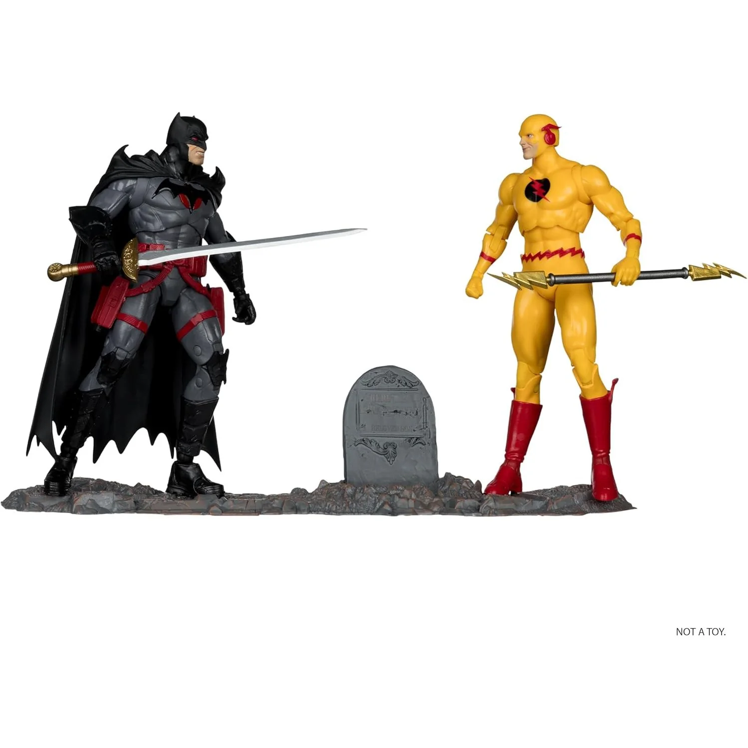 Flashpoint Batman (Thomas Wayne) vs. Professor Zoom Action Figure 2-Pack - McFarlane Toys - DC Multiverse - Image 3