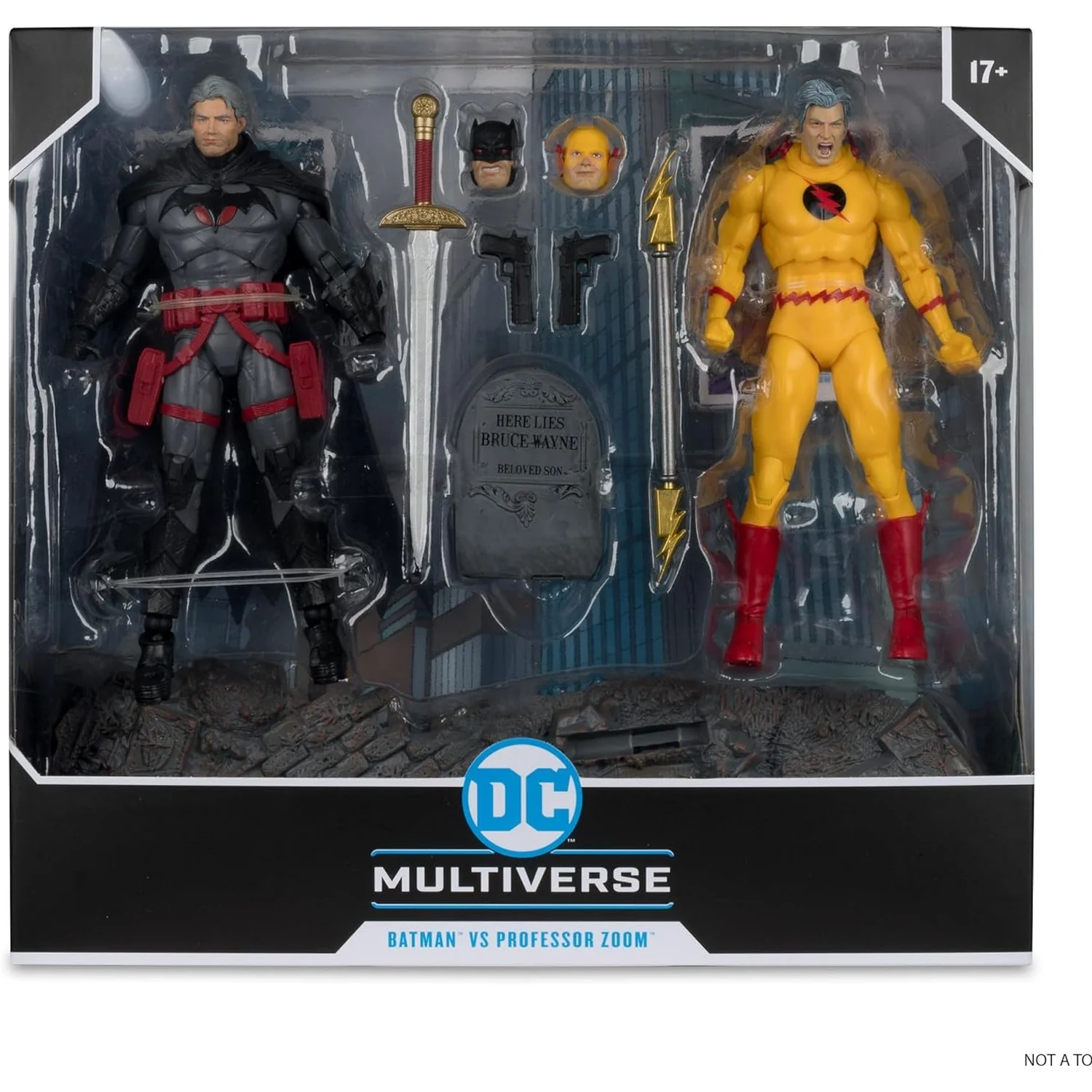 Flashpoint Batman (Thomas Wayne) vs. Professor Zoom Action Figure 2-Pack - McFarlane Toys - DC Multiverse - Image 8