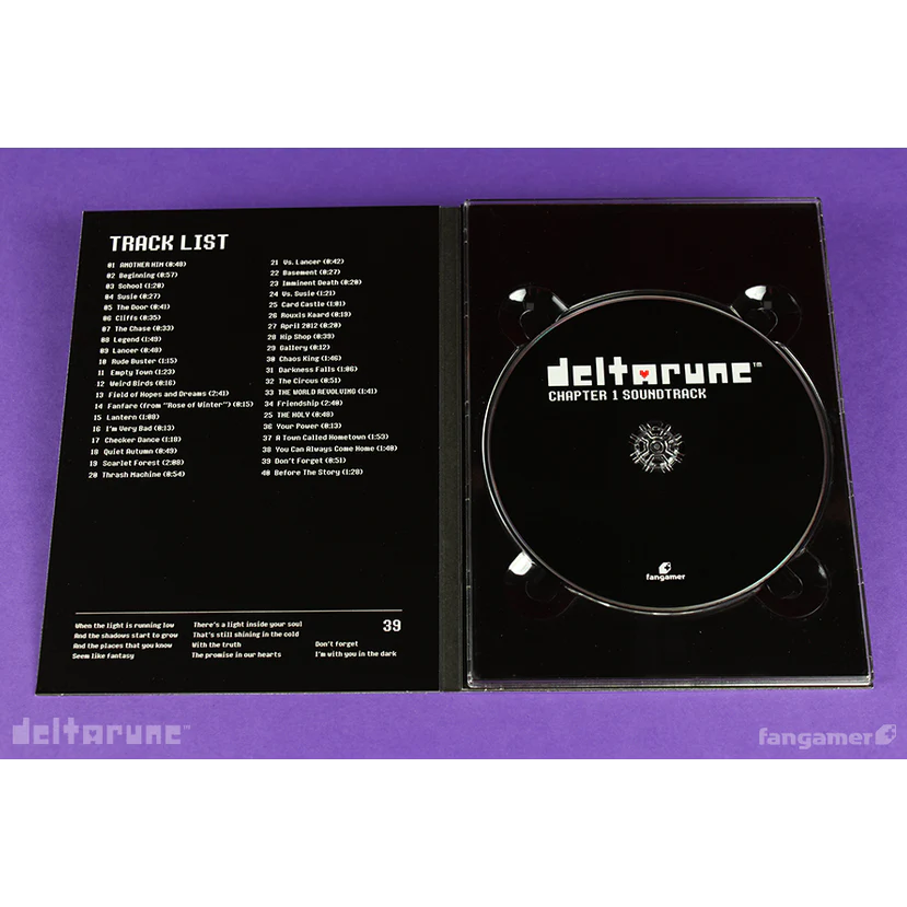DELTARUNE Chapter 1 Original Game Soundtrack OST - CD (Compact Disc) - Image 8