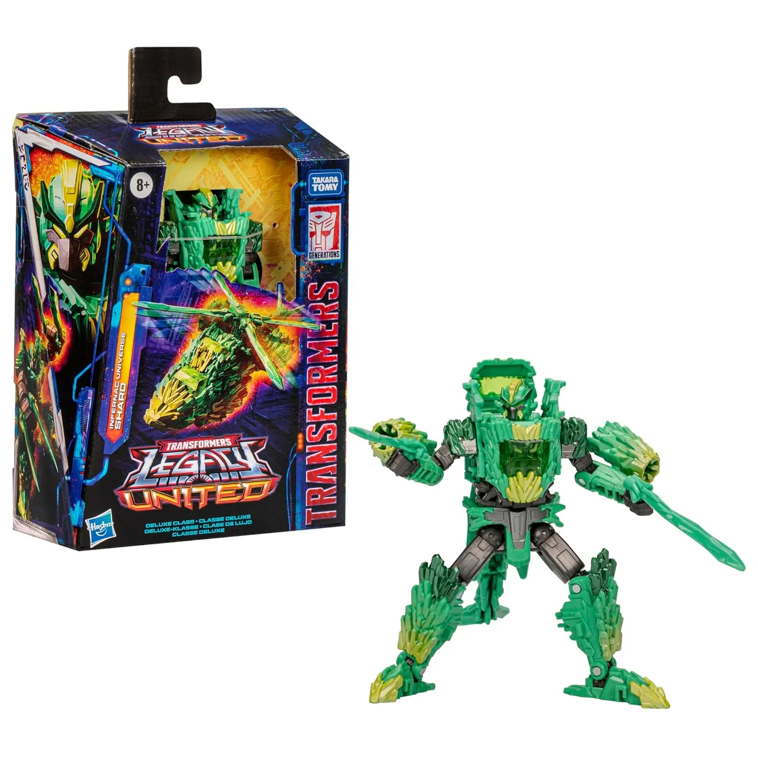 Transformers: Legacy United Deluxe Infernac Universe Shard Action Figure - Hasbro, Takara Tomy - Image 13