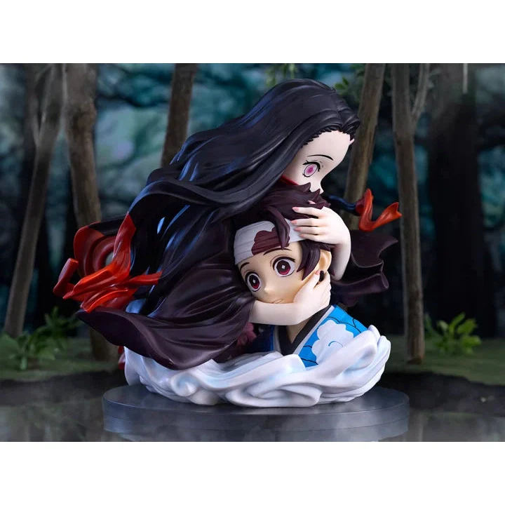 Demon Slayer: Kimetsu no Yaiba Tanjiro & Nezuko Kamado (Locus) Bust - Bandai Spirits - Ichibansho ArtScale Memoria - Image 2