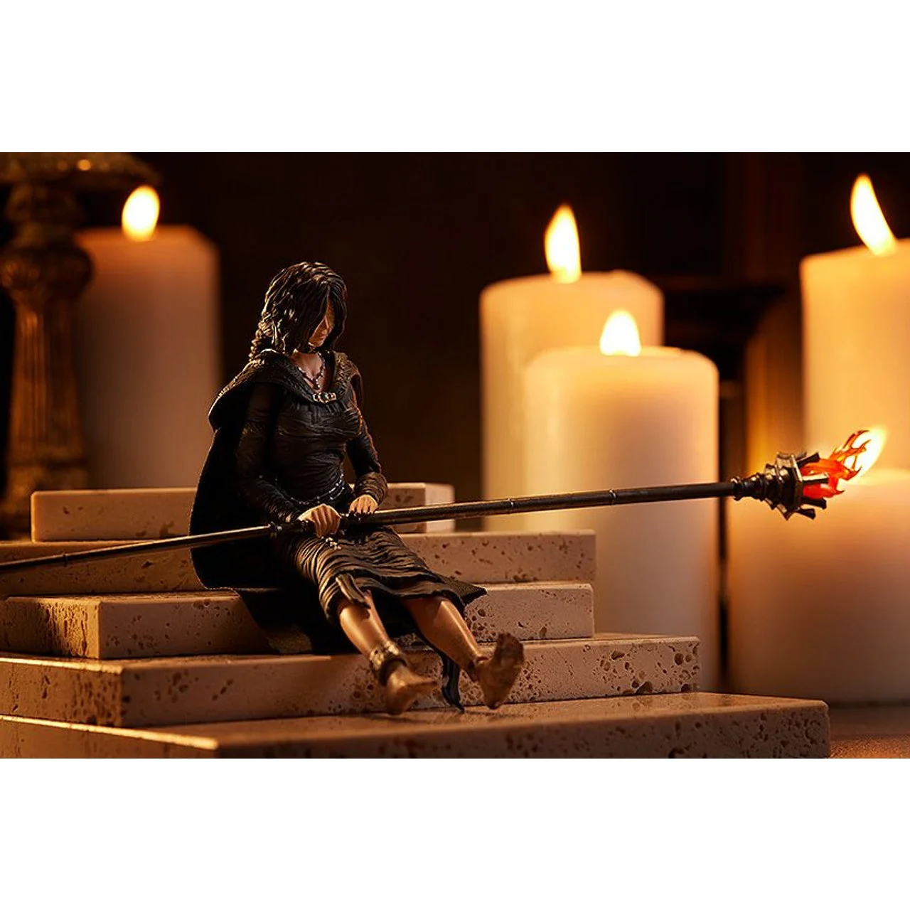 Demon's Souls PS5 Remake Maiden in Black Figma Figure - Good Smile Company - Image 5