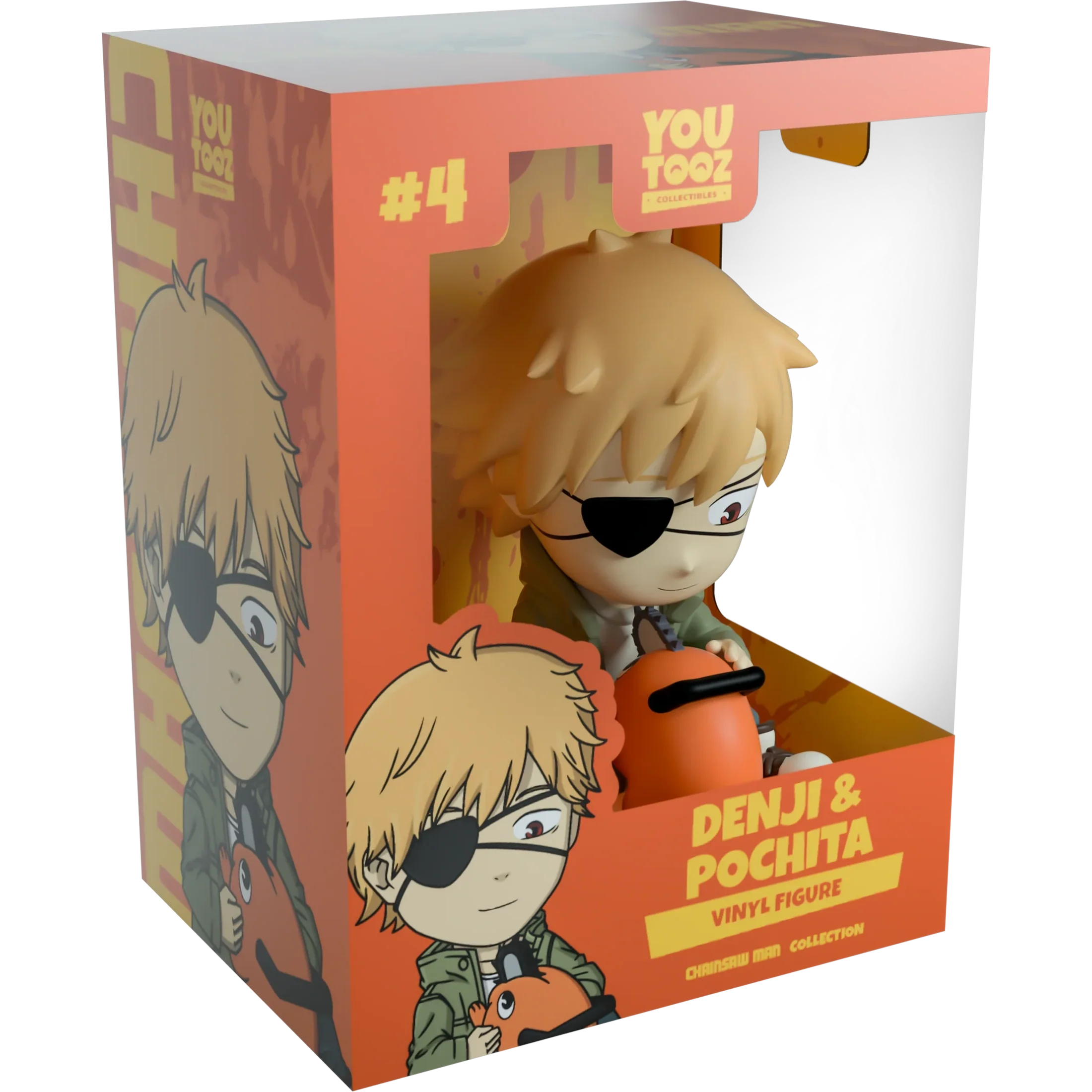 Chainsaw Man Denji & Pochita Vinyl Figure - Youtooz #4 - Image 9
