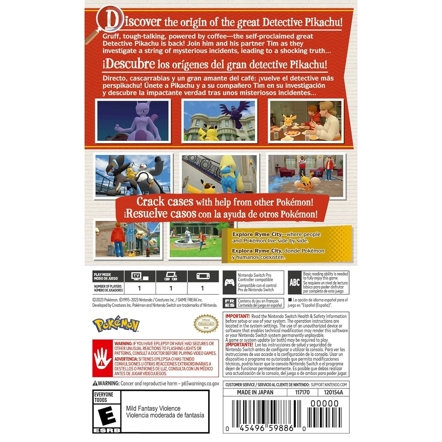 Detective Pikachu Returns - Nintendo Switch - Nintendo - Image 2
