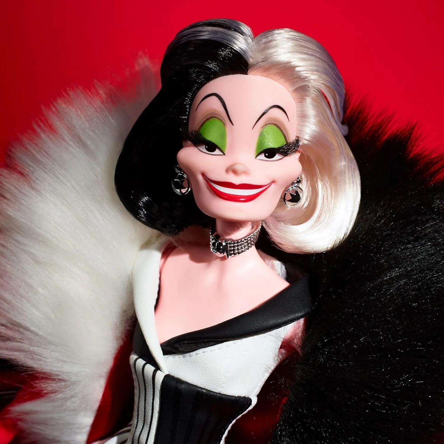 One Hundred and One Dalmatians Cruella De Vil Doll - Mattel Creations - Disney Darkness Descends Series - Image 8
