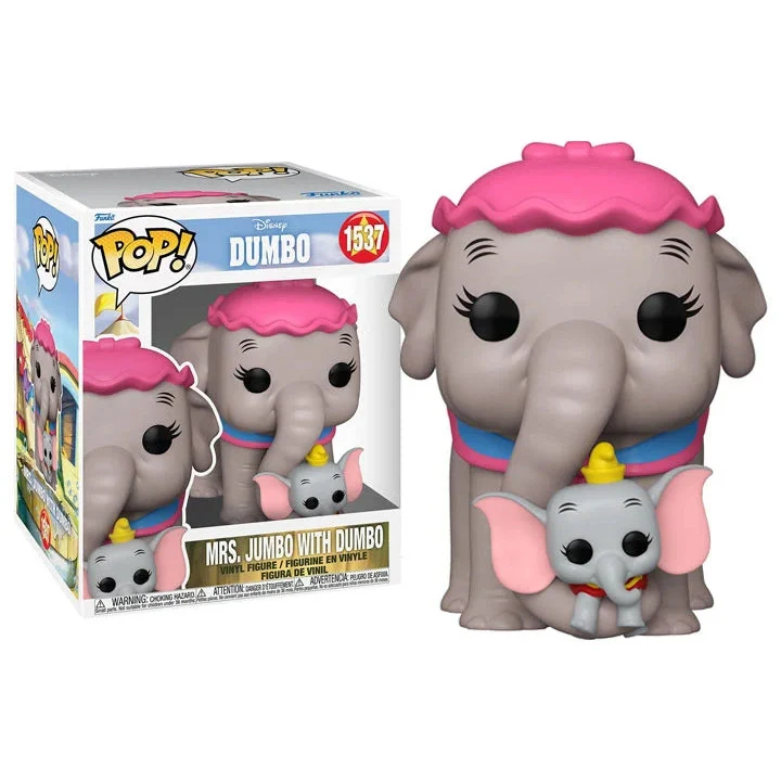 Disney Dumbo Mrs. Jumbo with Dumbo Vinyl Figure - Funko - POP! Super #1537 - Image 2