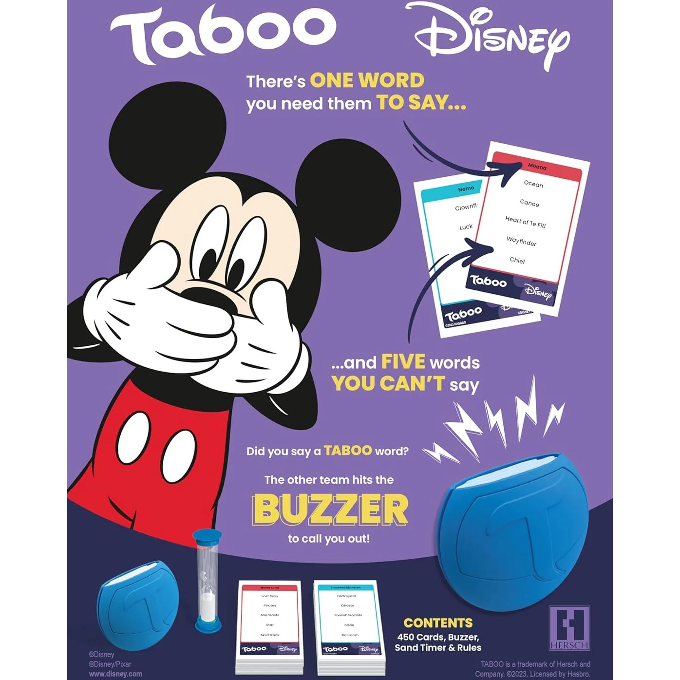 Taboo: Disney Edition Party Game - Hasbro, USAopoly - Image 3
