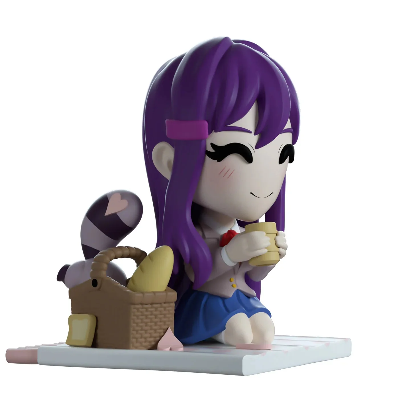 Doki Doki Literature Club Picnic Yuri Vinyl Figure - Youtooz - Doki Doki Literature Club Collection #7 - Image 2